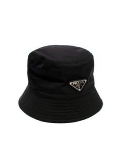 Used Prada Black Re-Nylon Bucket Hat - Size S