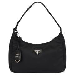 Prada Schwarz Re-Nylon Re-Edition 2000 Mini Tasche