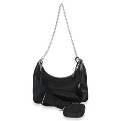 Prada Black Re-Nylon Re-Edition 2005 Bag
