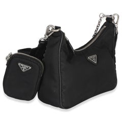 Prada Black Re-Nylon Re-Edition 2005 Bag