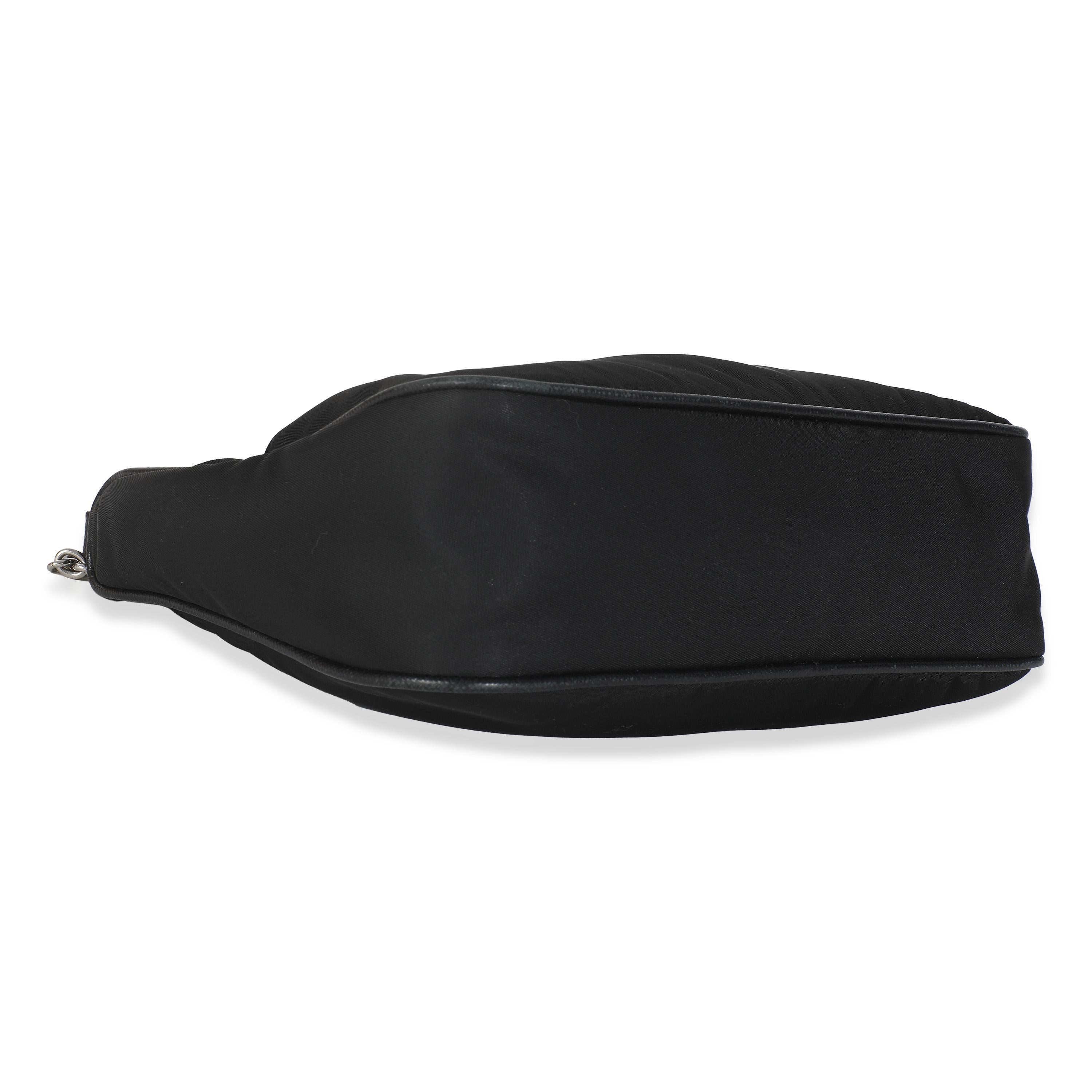 Prada Schwarz Re-Nylon Re-Edition 2005 Tasche im Angebot 3
