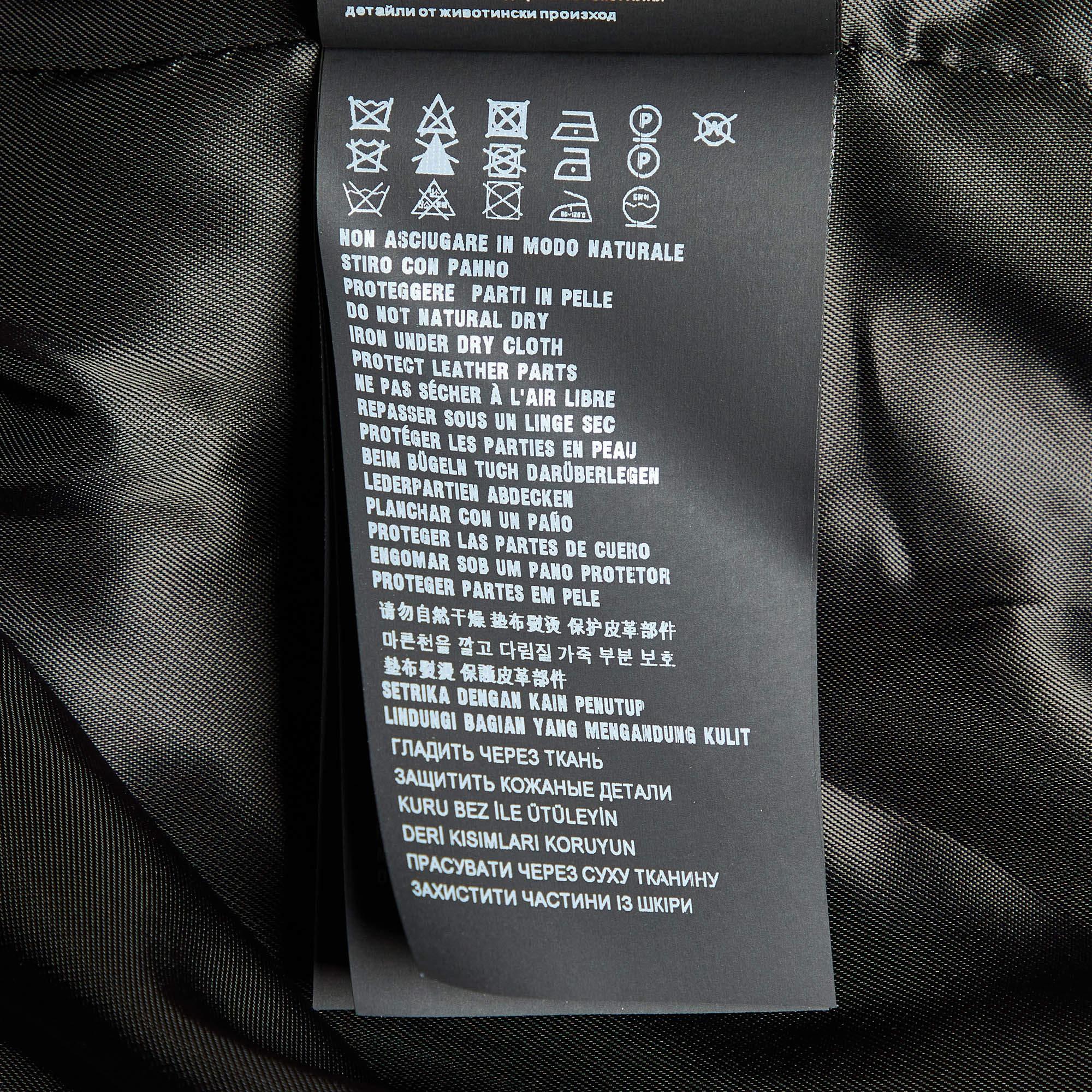 Blazer monopetto in re-nylon nero di Prada XL 1