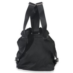 Prada Black Re-Nylon Small Drawstring Backpack