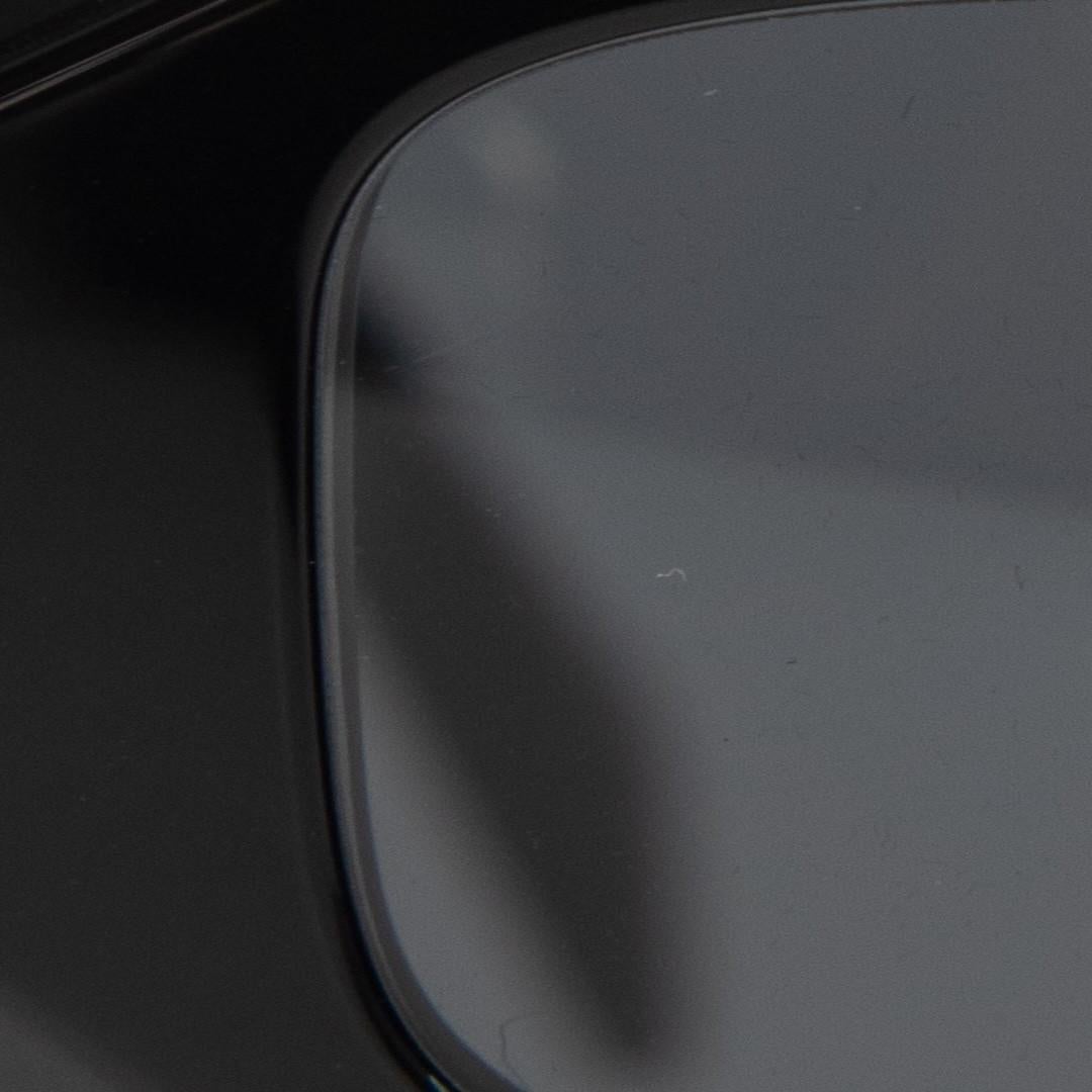 Prada Black Rectangular Tinted Frame Sunglasses For Sale 2
