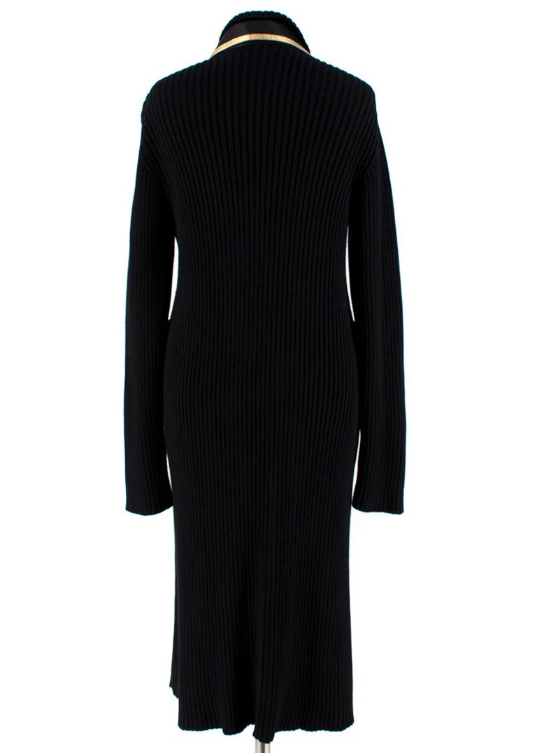prada black cardigan