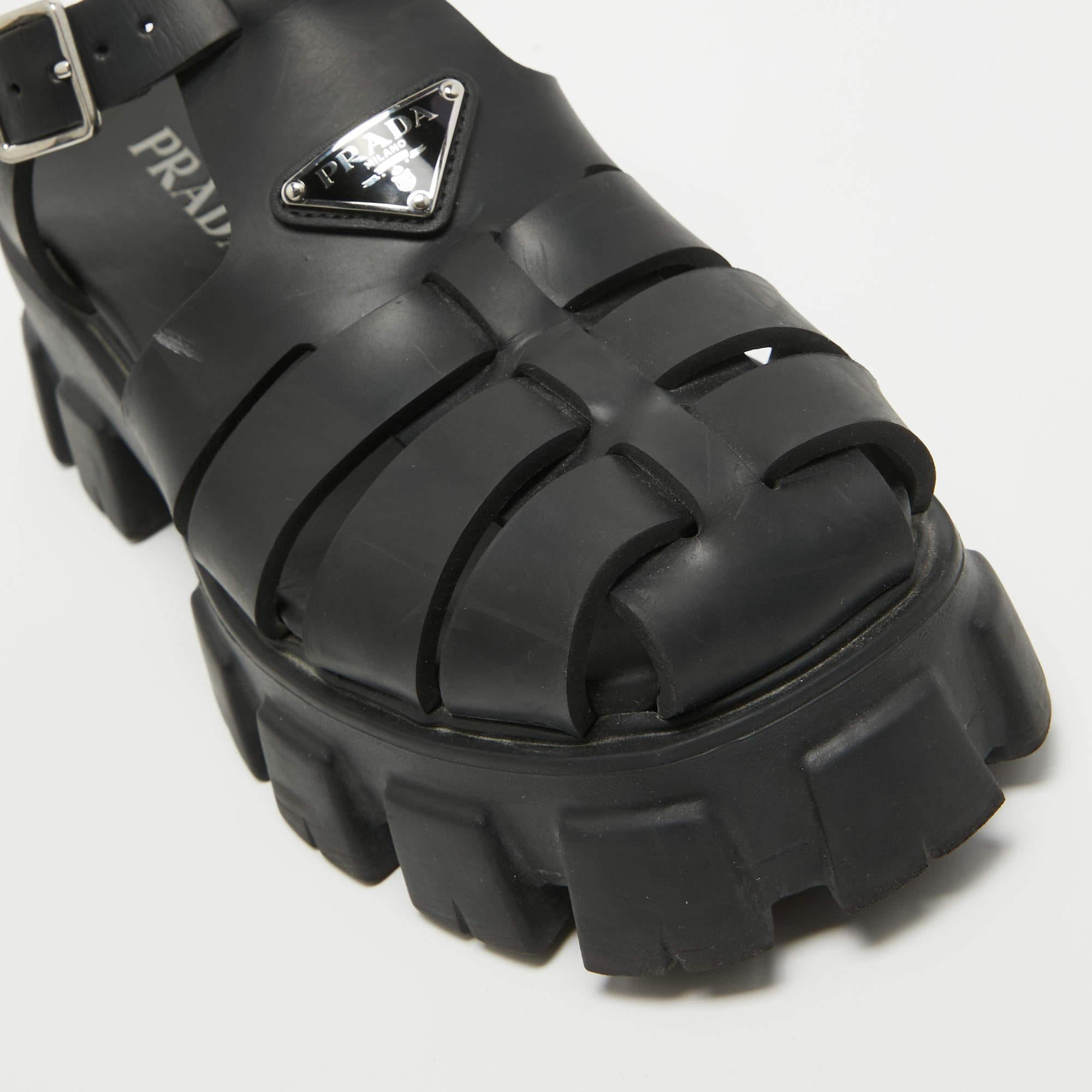 Wear these designer sandals to spruce up any outfit. They are versatile, chic, and can be easily styled. Made using quality materials, these sandals are well-built and long-lasting.

Includes: Original Dustbag