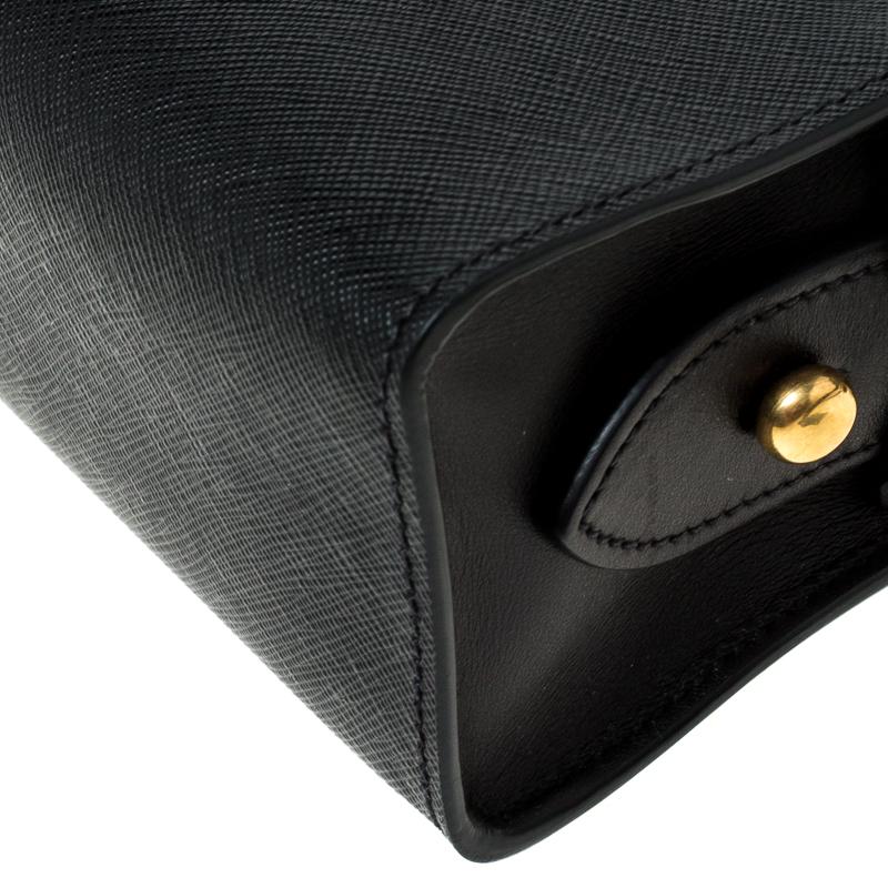 Prada Black Saffiano Leather Crossbody Bag 3