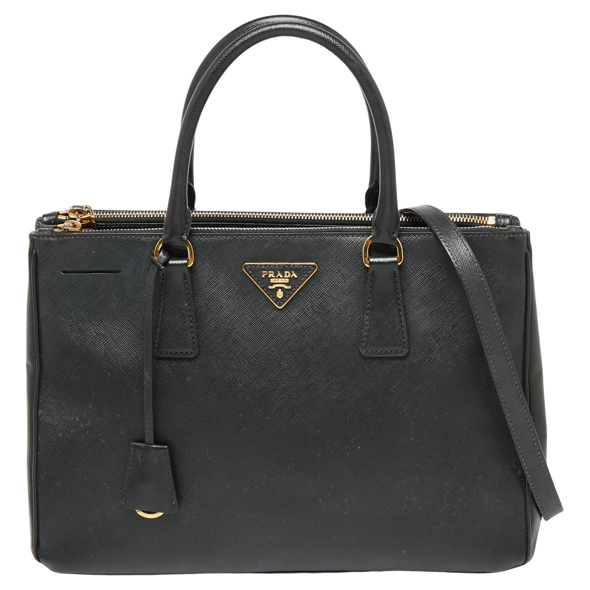 Prada Large Galleria Saffiano Leather Bag