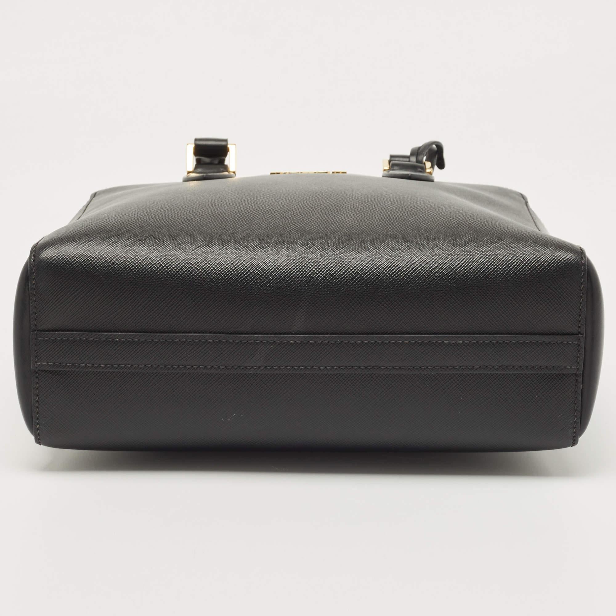 Prada Black Saffiano Leather Tote bag 1