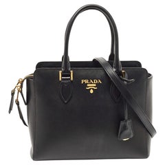 Prada Black Saffiano Leather Tote bag