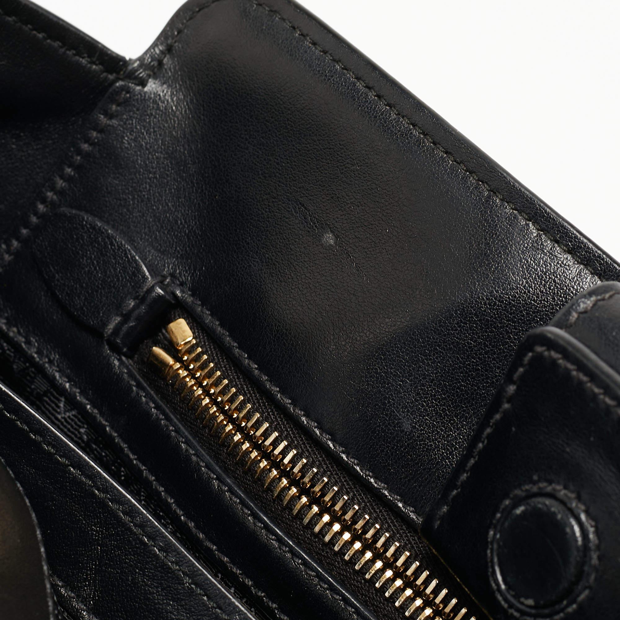 Prada Black Saffiano Leather Tote 12