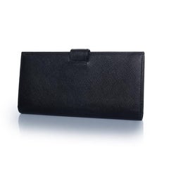 Prada, Black saffiano leather wallet