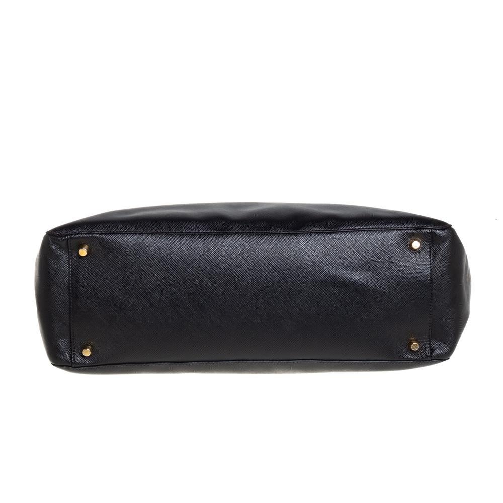 Prada Bolso Grande Galleria Piel Saffiano Lux Negro 4