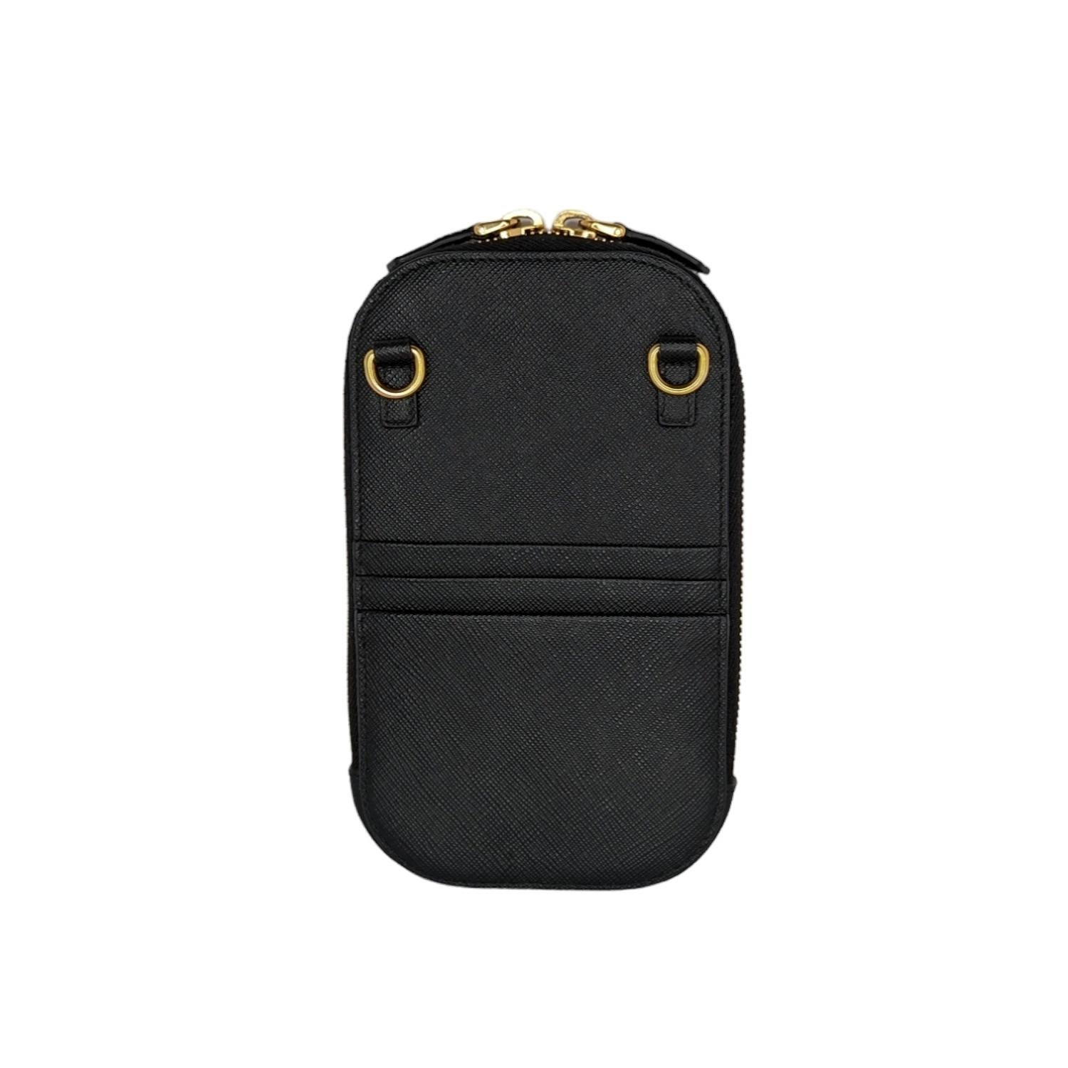 prada saffiano phone bag