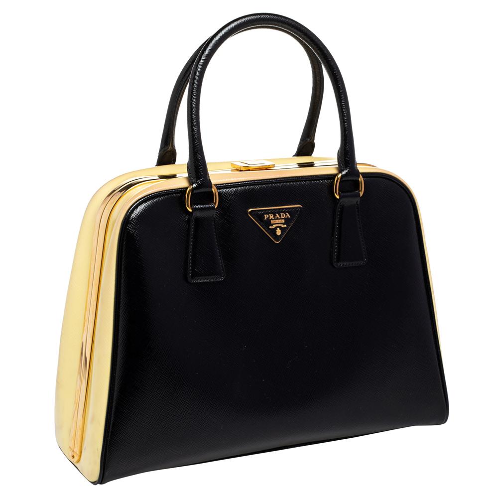 Prada pyramid frame clearance bag
