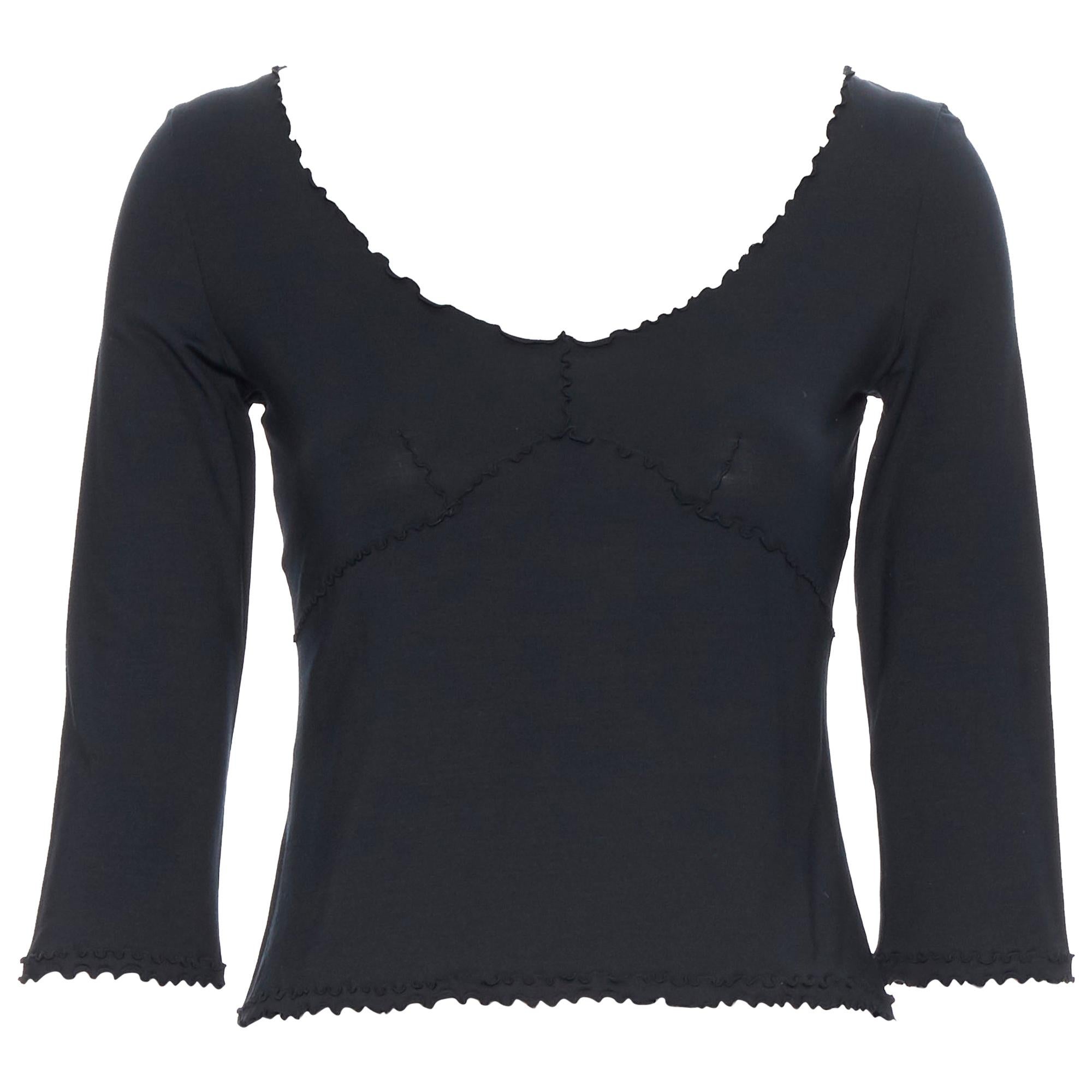 Prada Crop Top - 2 For Sale on 1stDibs