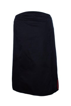Prada, Black skirt with zippers