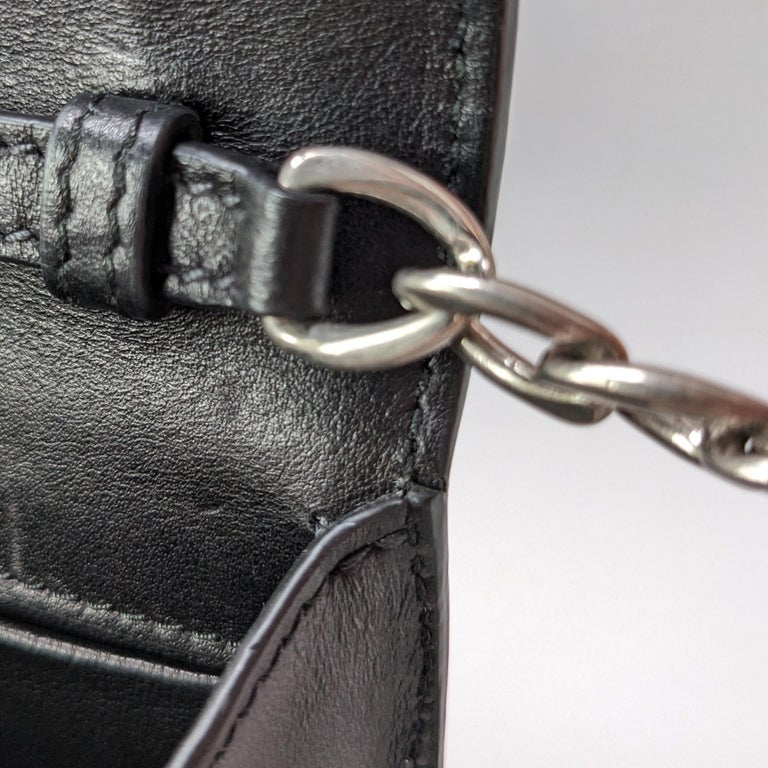 Prada Black Small Astrology Cahier Silver Hardware Crossbody Bag For