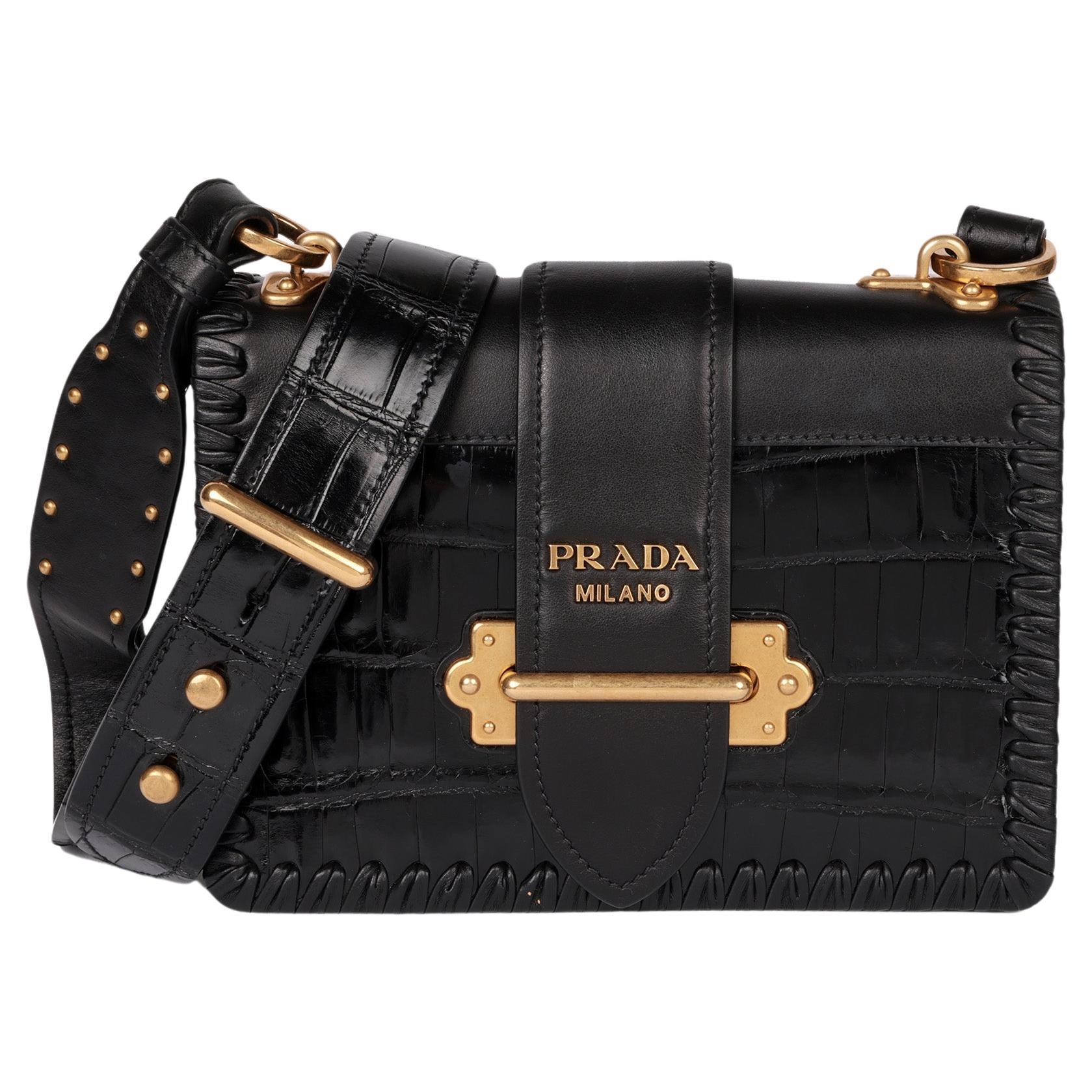 How can you tell if a Prada purse is real?