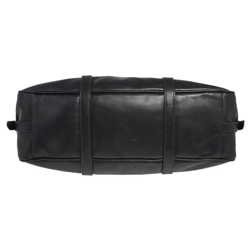 Prada Black Soft Calf Leather Satchel 6