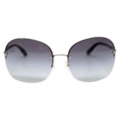 Prada Black Square Oversized Sunglasses