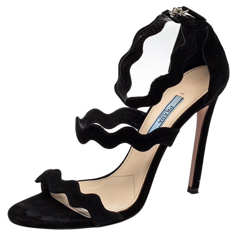 Prada wavy sandals clearance