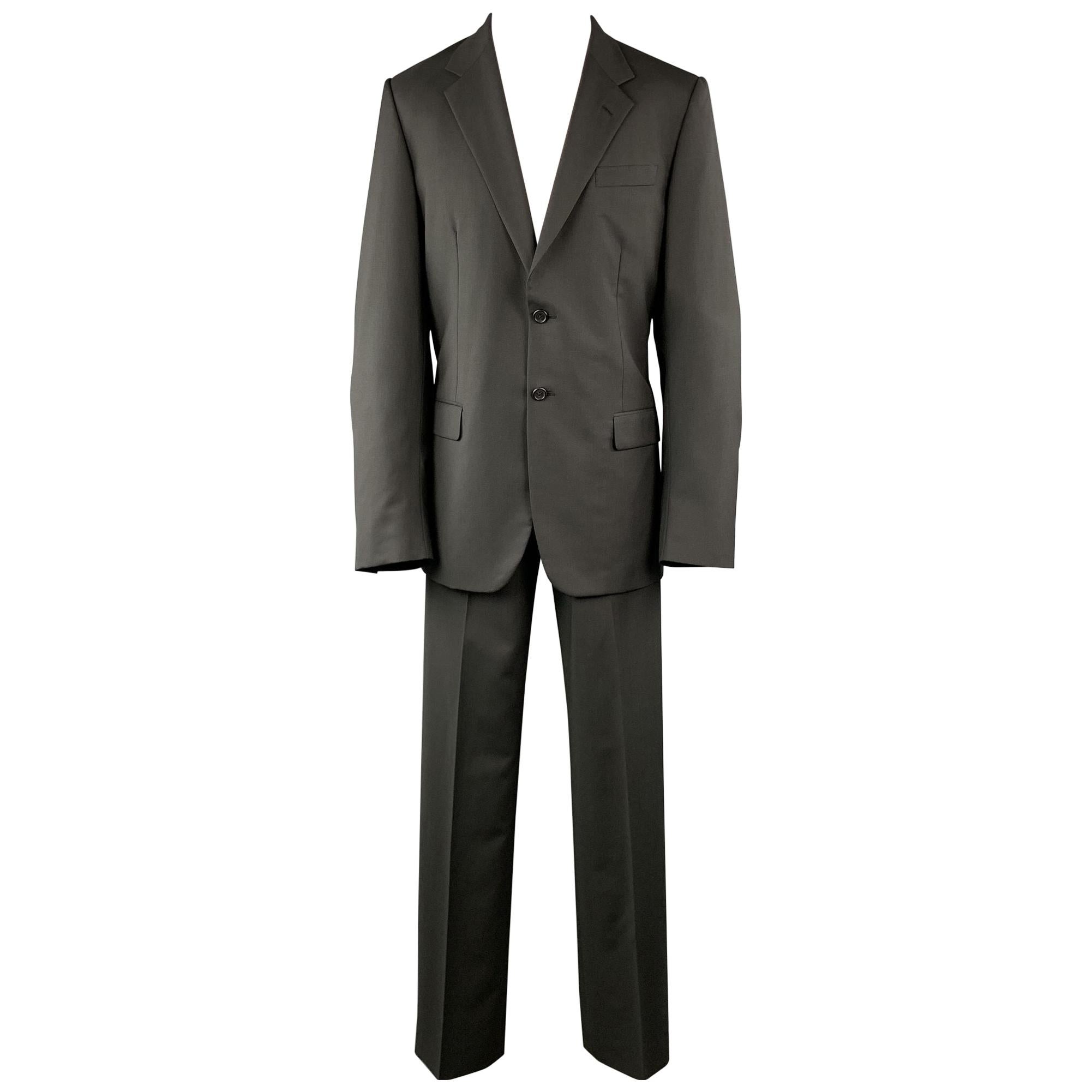 PRADA Black Suit - Mens Size US 42 / 52 Long Wool / Mohair 