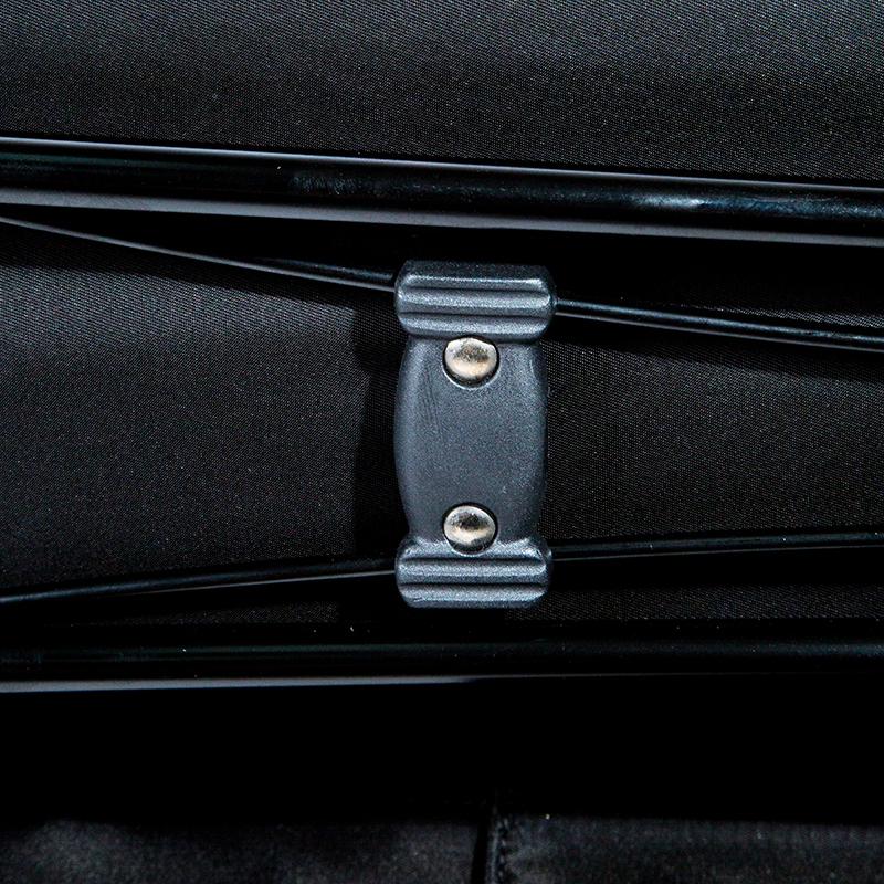 Prada Black Tessuto and Saffiano Leather Golf Bag 6