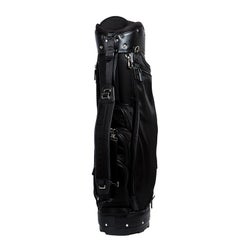 Prada Black Tessuto and Saffiano Leather Golf Bag For Sale at 1stDibs | prada  golf bag, prada golf, black leather golf bag