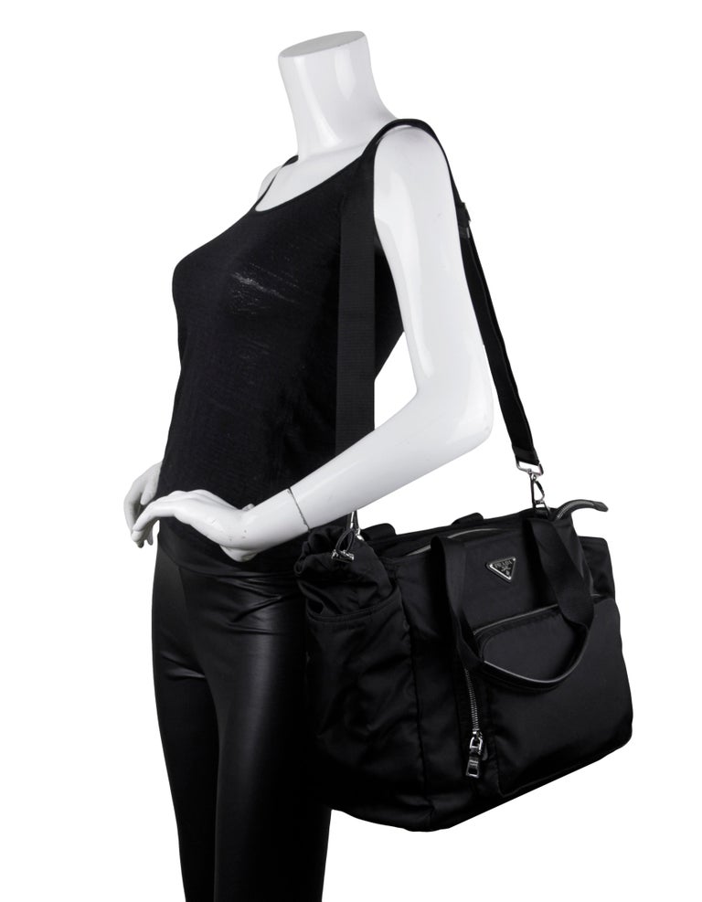 Prada baby changing bag top