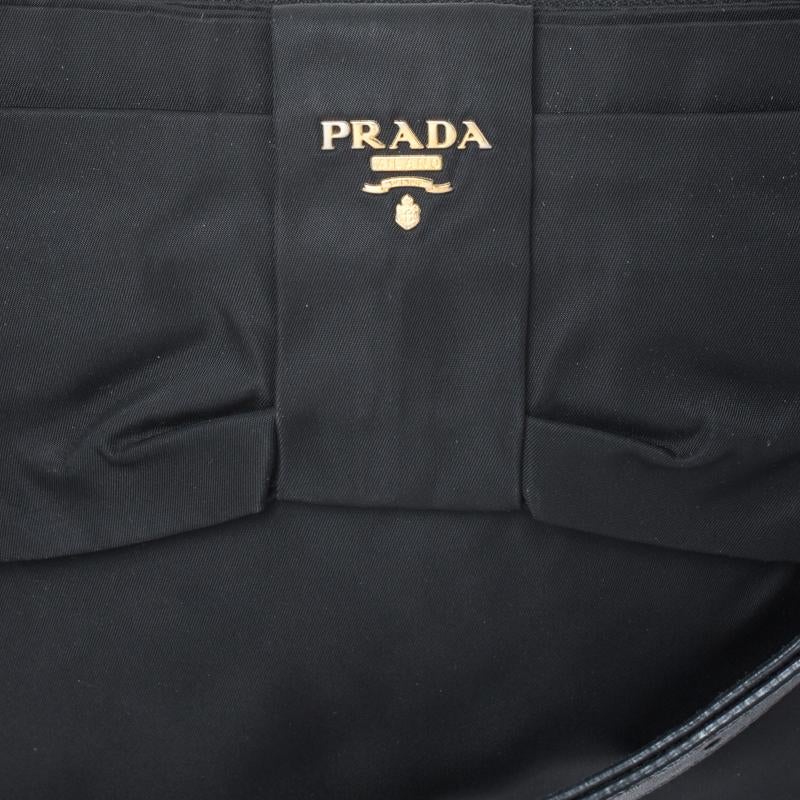 Prada Black Tessuto Nylon Crossbody Bag 6