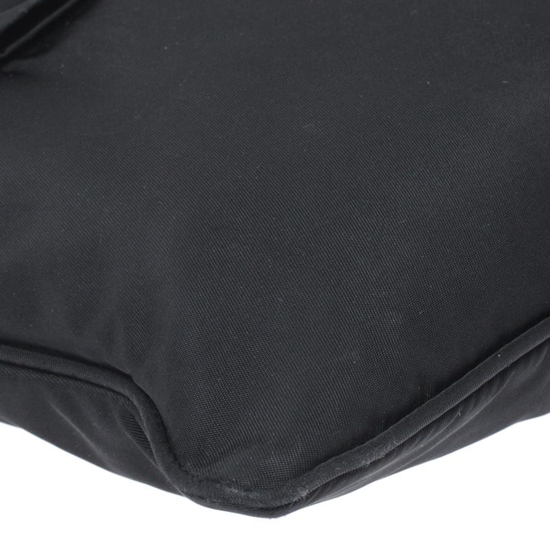 Prada Black Tessuto Nylon Crossbody Bag 4