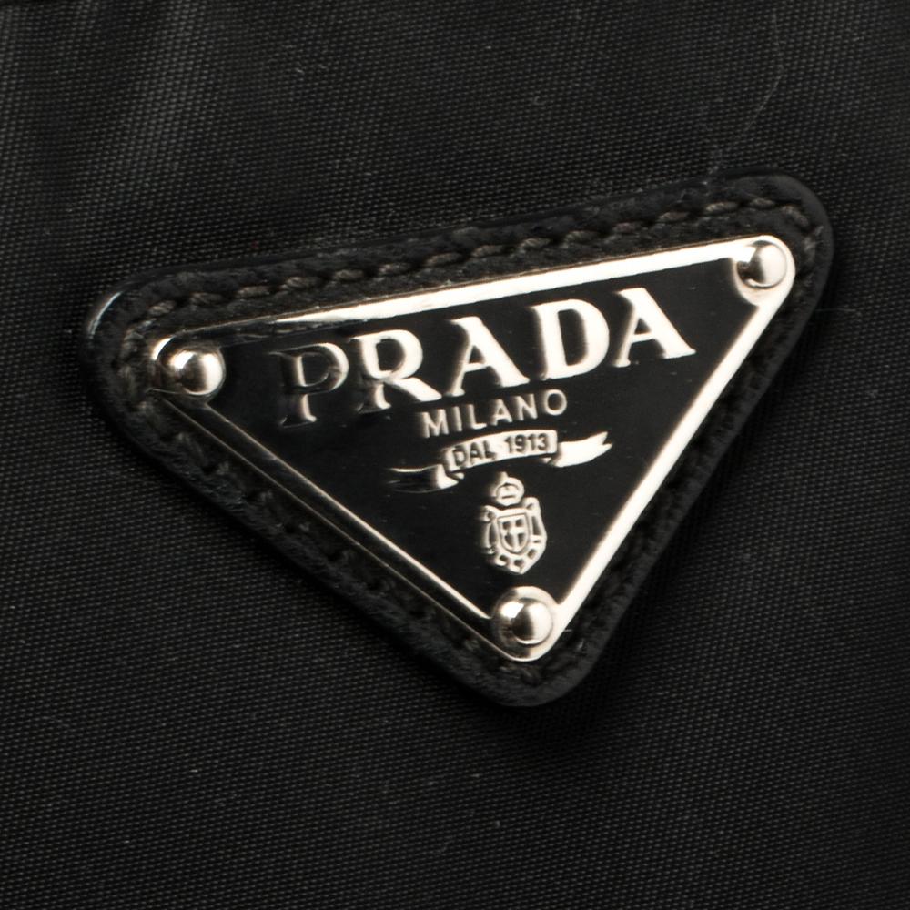 Prada Black Tessuto Nylon Diaper Bag 6