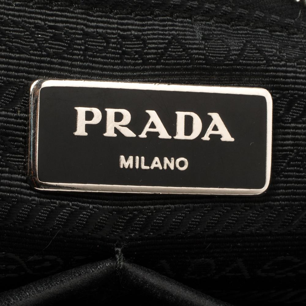 Prada Black Tessuto Nylon Diaper Bag In Fair Condition In Dubai, Al Qouz 2