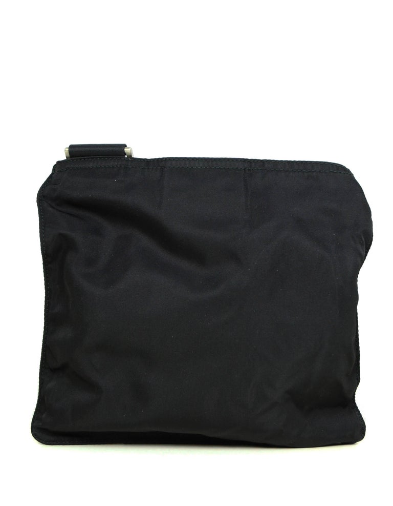 PRADA Black Tessuto Mini Crossbody Bag Unisex