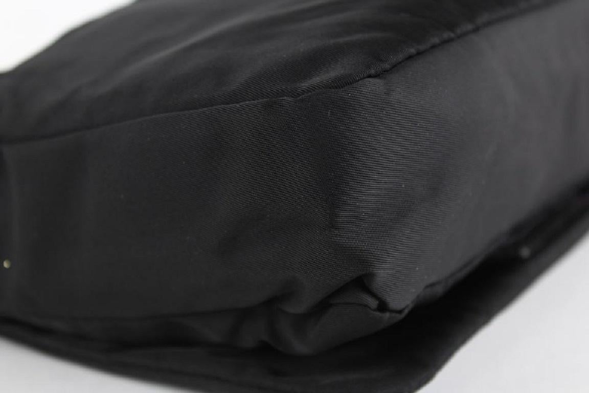 Prada Black Tessuto Nylon Messenger Shoulder bag 4PR1018 6