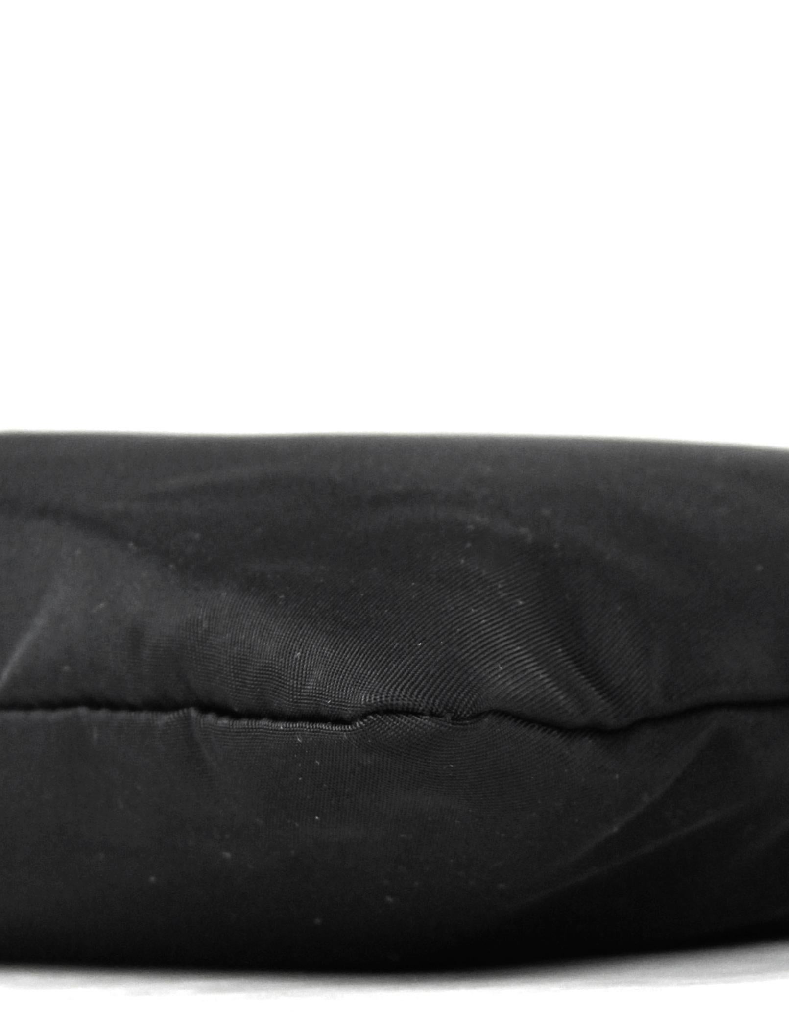 Prada - Sac à main en nylon Tessuto Saffiano noir Pour femmes en vente
