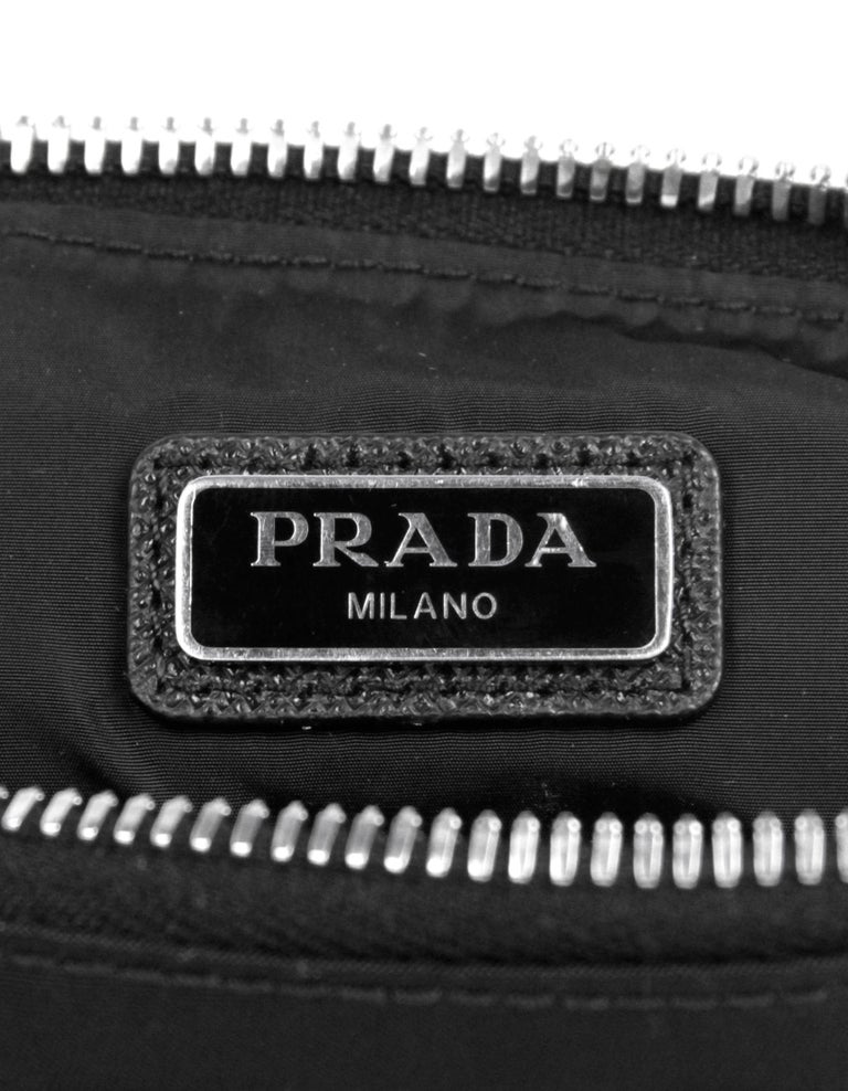 Prada nylon wristlet discount