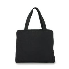 Prada Black Tessuto Nylon Small Tote Bag Handbag