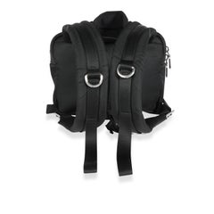 Prada Black Tessuto Pocket Nylon Technical Backpack