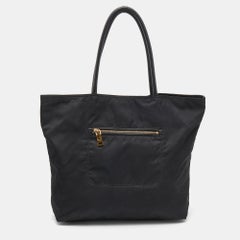 Prada Schwarze Tessuto-Tasche