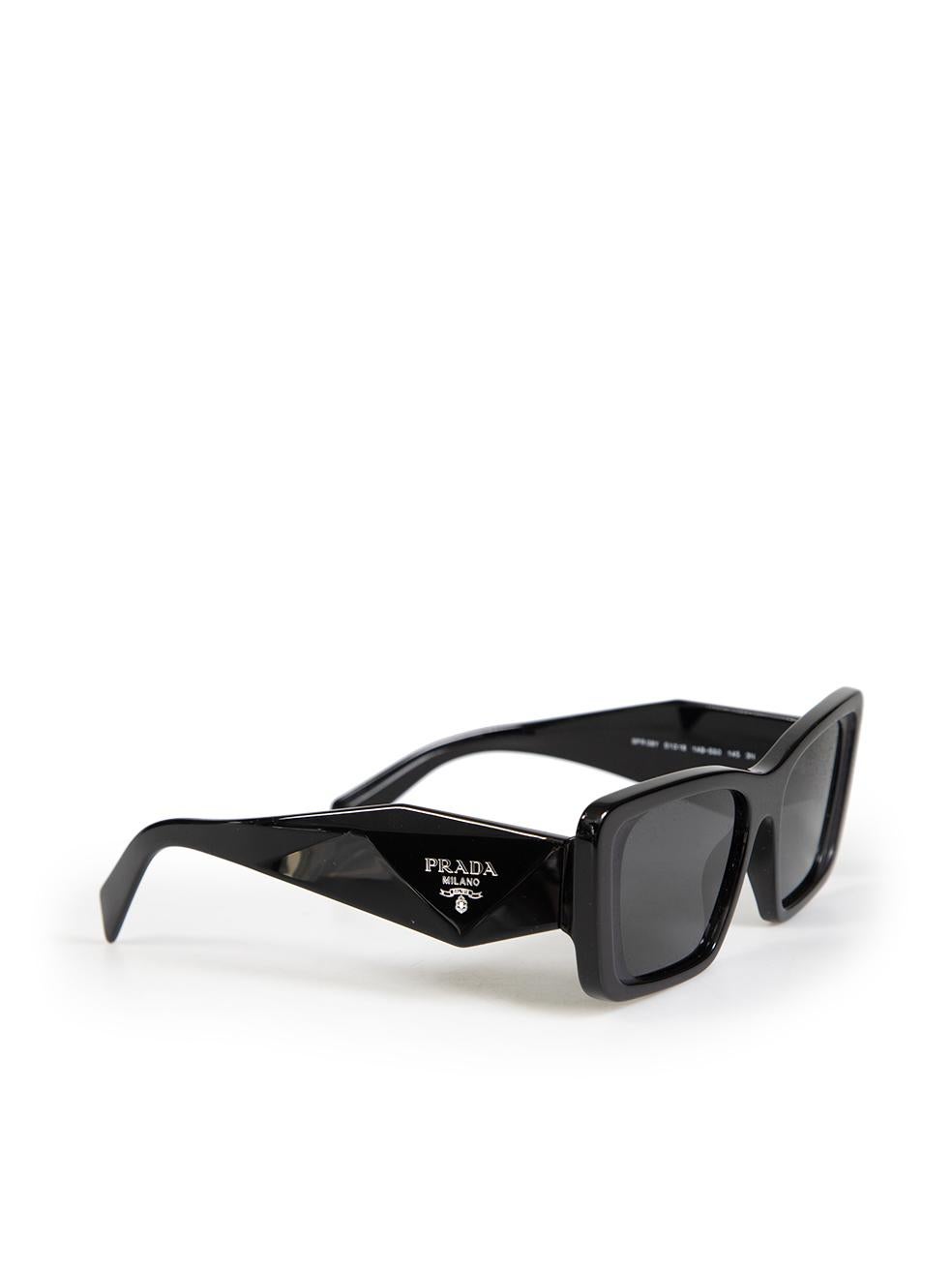 Prada Black Tinted Butterfly Sunglasses In New Condition In London, GB