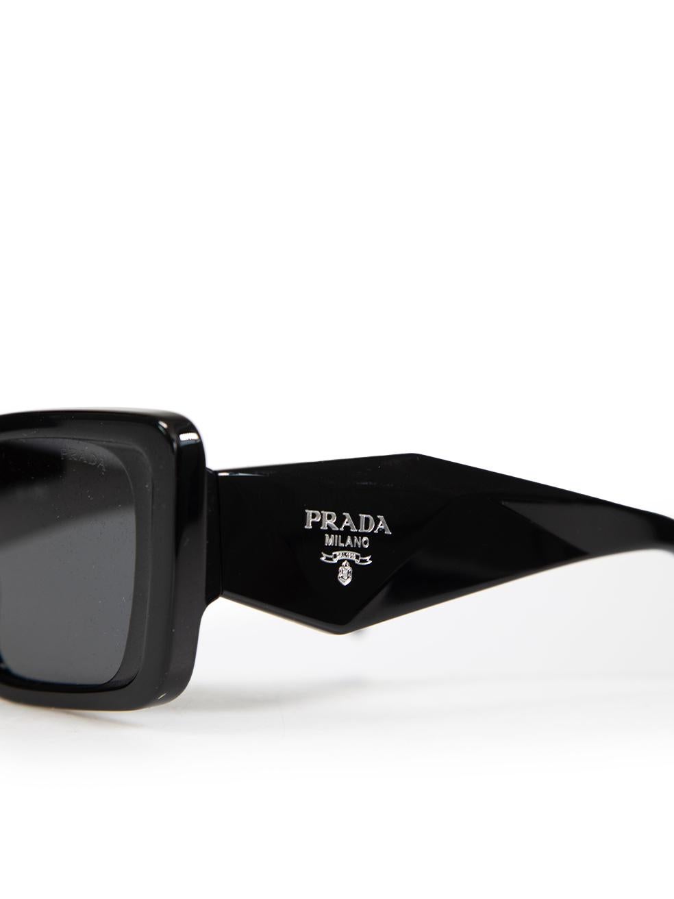 Prada Black Tinted Butterfly Sunglasses 4