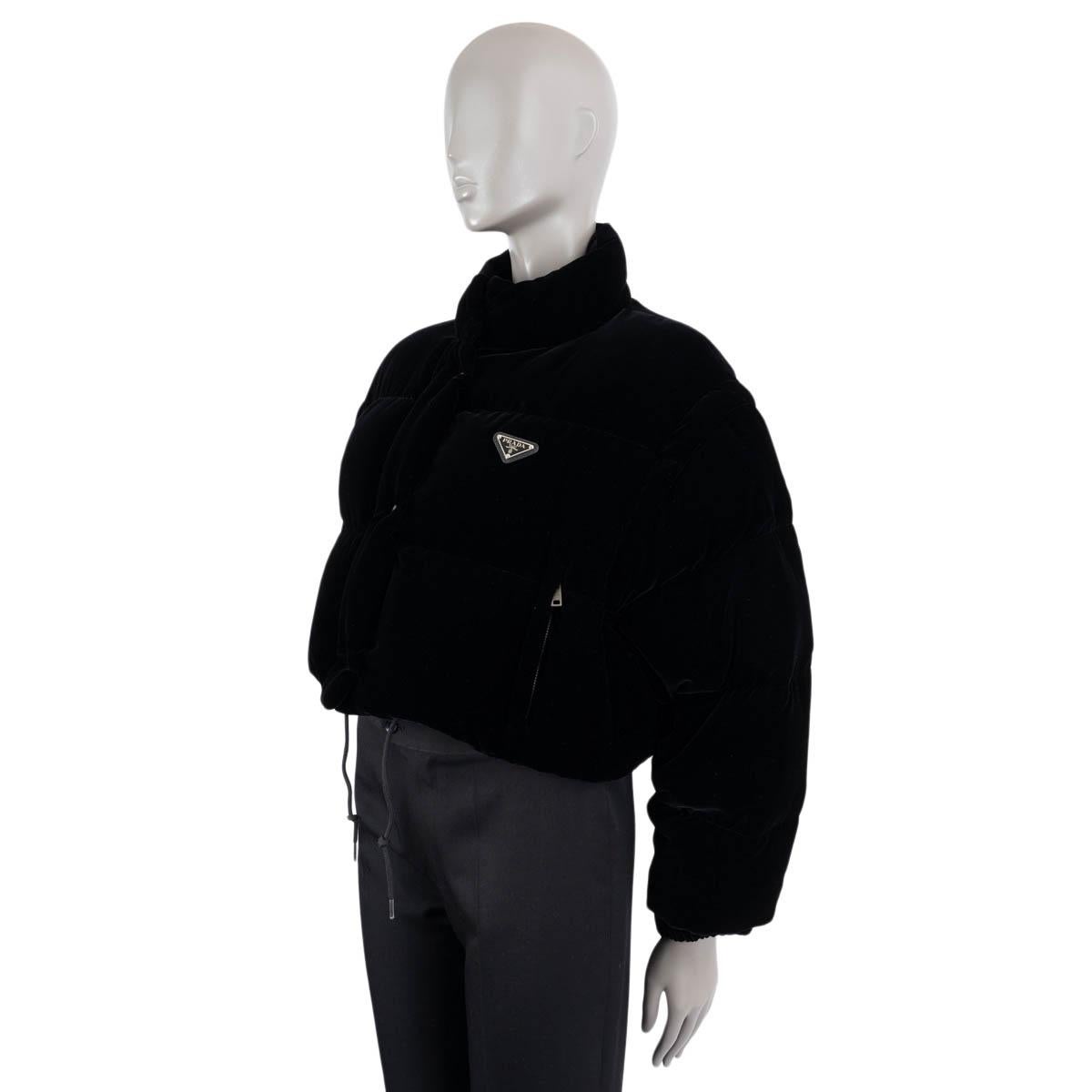 Prada velvet puffer clearance