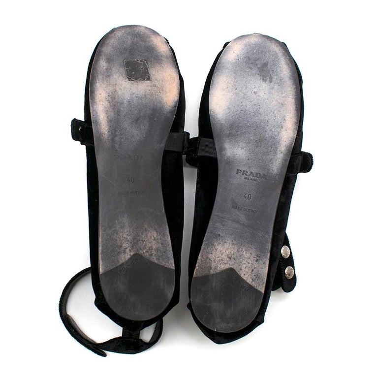 velvet ballerinas