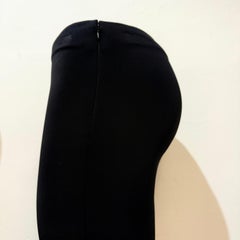Prada Black Viscose Leggings size FR 38 / IT 42