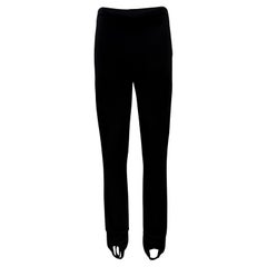 Leggings en viscose noire de Prada taille FR 38 / IT 42