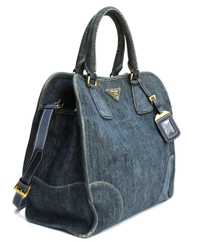 prada denim bag price