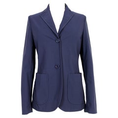 Retro Prada Blue Classic Fitted Jacket