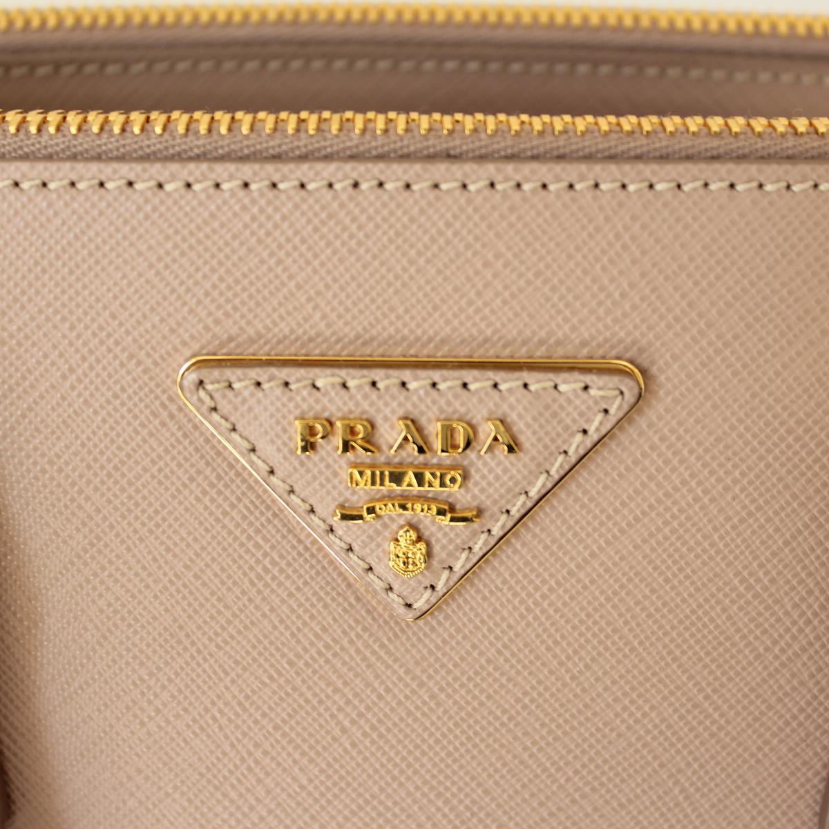 Women's Prada Blue Galleria Medium Bag
